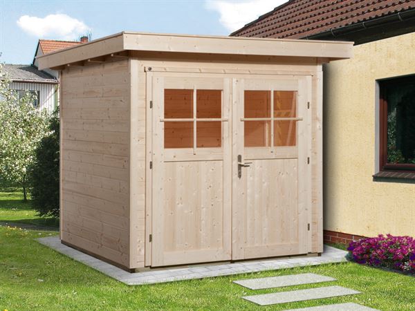 Weka Gartenhaus 227 Größe 1 natur Weka Gartenhaus 227 Größe 1 natur