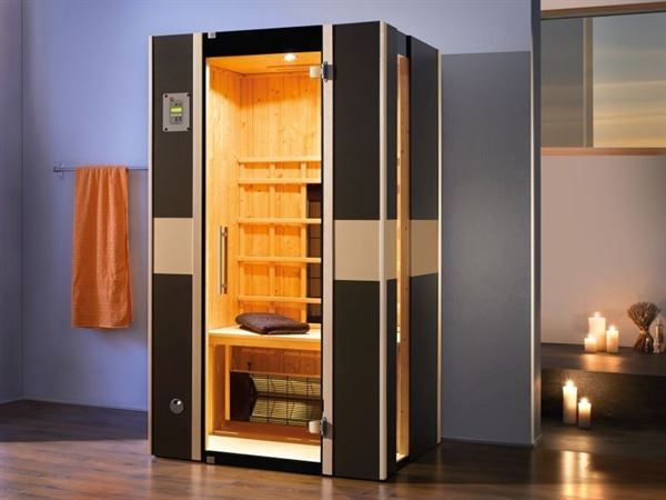 Weka Infrarotkabine Mila 1 mit Keramikstrahlern Weka Infrarotkabine Mila 1 mit Keramikstrahlern