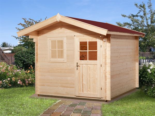 Weka Gartenhaus 106 Gr 2 Vordach 60 cm 28 mm Weka Gartenhaus 106 Gr 2 Vordach 60 cm 28 mm